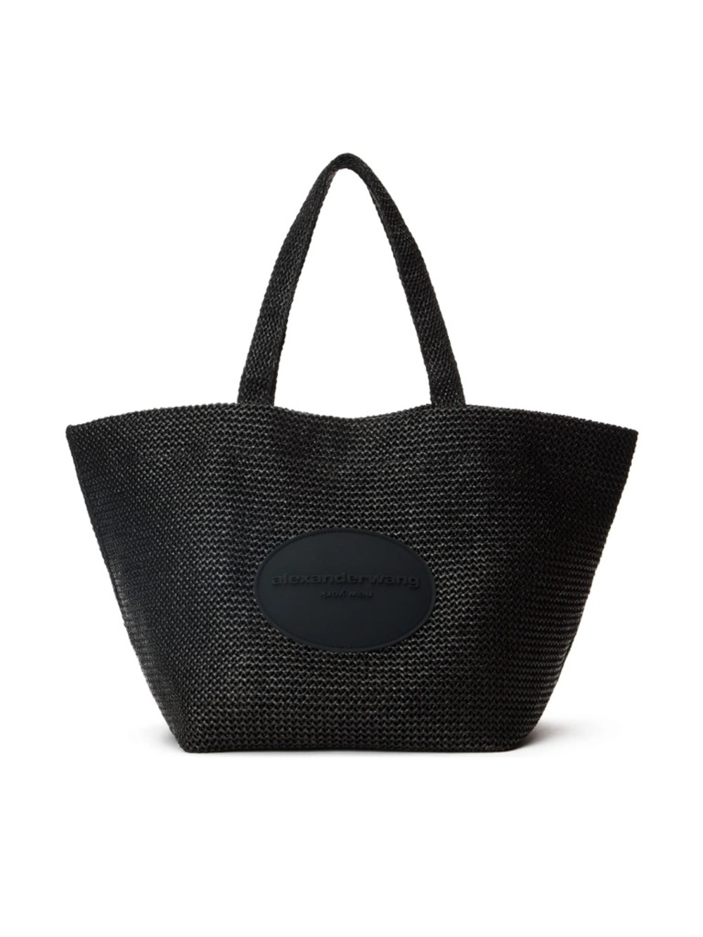 Alexander Wang Raffia Tote XL Punch Bag